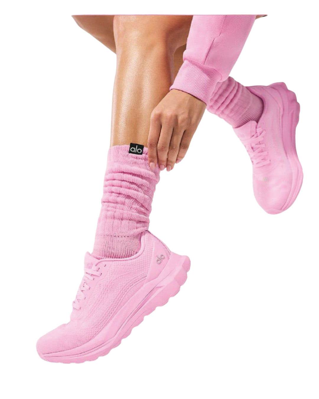 ALO Runner Shoes Pink