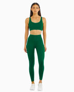 Forest green High Rise Legging